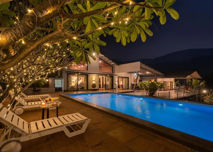 Saffronstays Sanvina Farm - A Signature Series Riverside Villa, Karjat